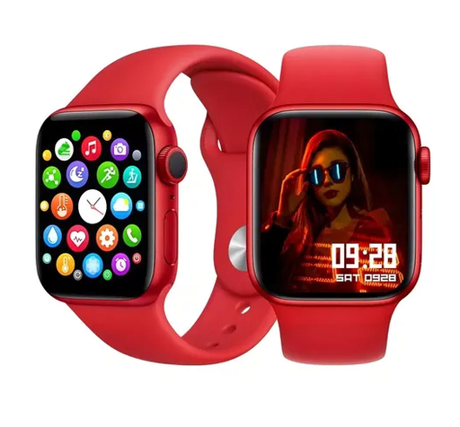 [7730737120018] Reloj Inteligente Smartwatch FTX A9C Rojo (46mm)