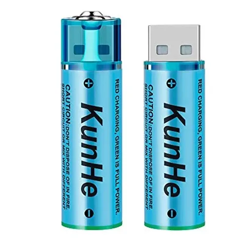 [LN680] Pila AA Recargables Usb 1200mAh