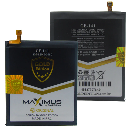 [B1394] Bateria Samsung S20 BG980 GE-141 Original Gold Edition