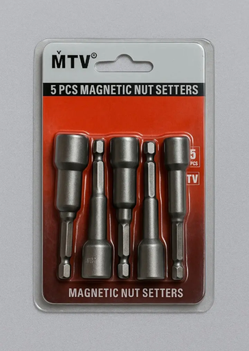[6949864400165] Puntas Magneticas para Atornillador 5 pcs