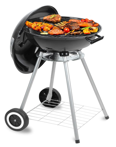 [JS-7069] Parrilla Portatil Redonda Chulengo de Carbono
