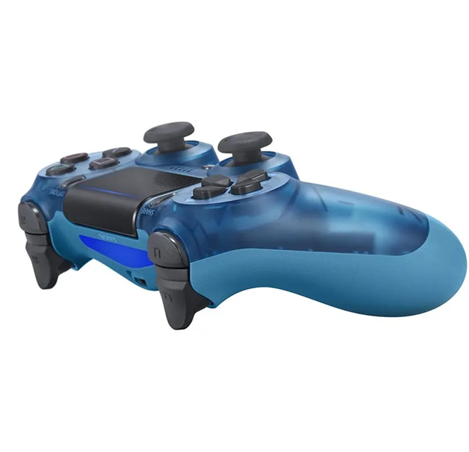 [505525] Joystick PS4 Sony Replica Transparente Celeste