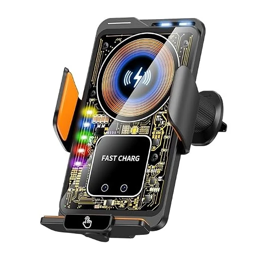 [6290132596869] Soporte Universal de Celular o GPS Magnetico Auto Iman Regulable 66W QI JL-FJ21