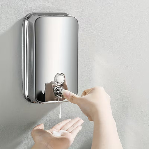 [7178873124222] Dispenser de Jabon Liquido de Acero Inoxidable 800ml