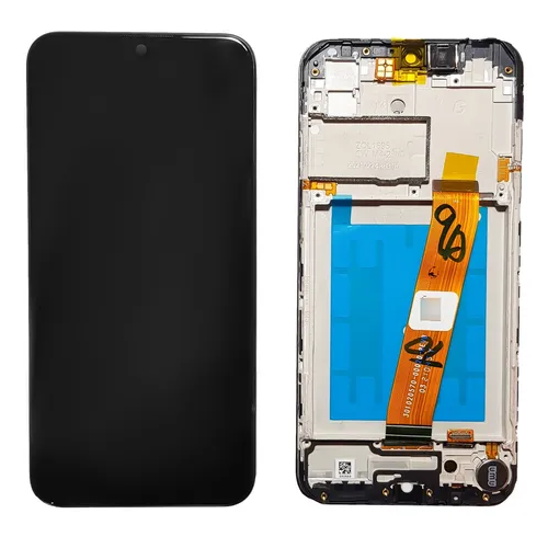 [505581] Modulo Samsung A01 vM A015M con marco negro (ORIG)
