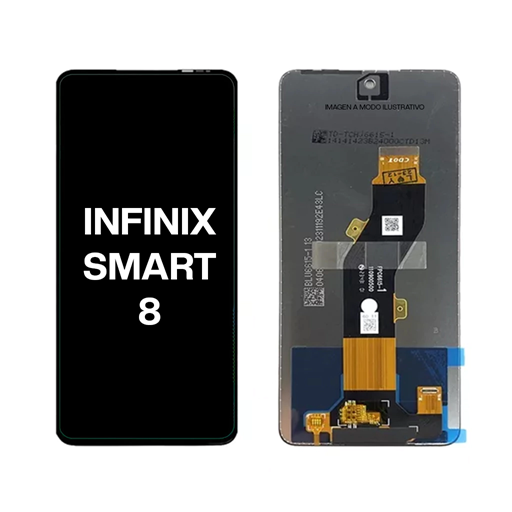 [505586] Modulo Infinix Smart 8 negro (ORIG)