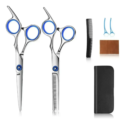 [7178878058942] Kit de Tijeras de Corte y Pulir + Peine