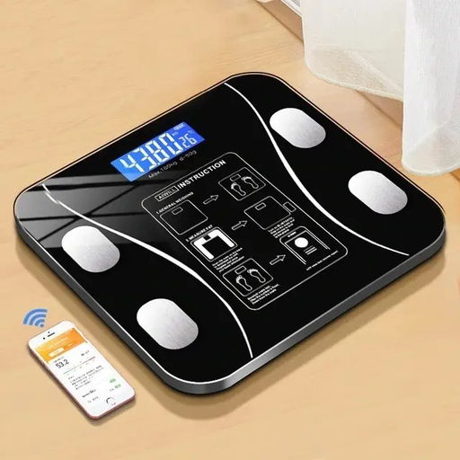 [7171210031610] Balanza Personal Bluetooth Inteligente hasta 180kg Melech