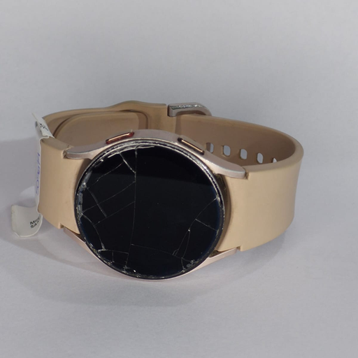 [505614] Reloj Pulsera Smartwatch con GPS Samsung Galaxy Watch 4 Pantalla Astillada SM-R860 (usado sin cargador) Rosa 40mm