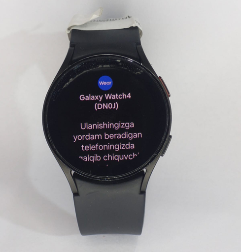 [505631] Reloj Pulsera Smartwatch con GPS Samsung Galaxy Watch 4 SM-R860 (usado con cargador) Mancha en Pantalla 40mm