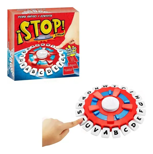 [6911168921110] Juego de Mesa ¡Stop! (pilas x2 AA no incluidas)