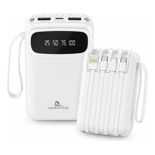 [7796350523438] Power Bank 10000mAh 3 en 1 Micro - Tipo C - Lightning LPB-101