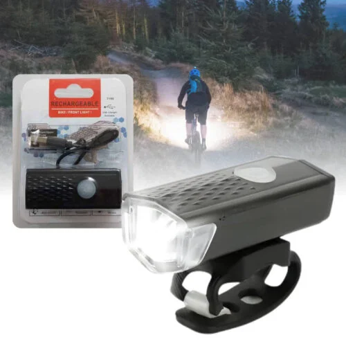 [JK-7188] Luz Led de Bici Recargable Delantera JK-7188