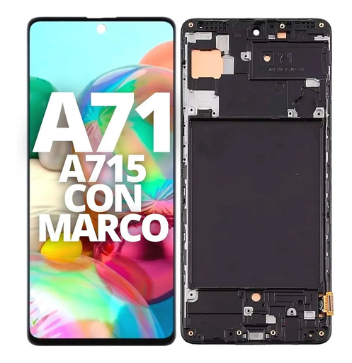 [302281] Modulo Samsung A71 / A715 con marco (OLED)