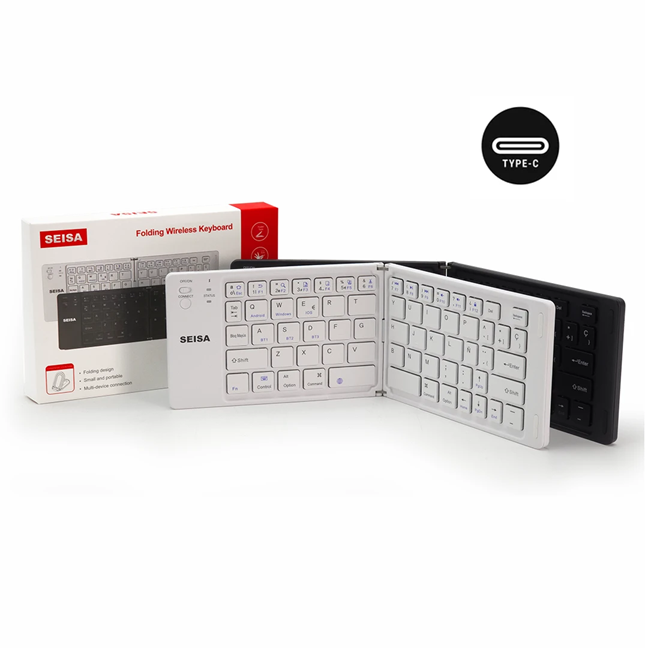 [6290132597729] Mini Teclado Bluetooth Plegable CMK-B028