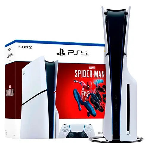[711719573029] Consola Sony Playstation PS5 Slim 1TB Spiderman 2