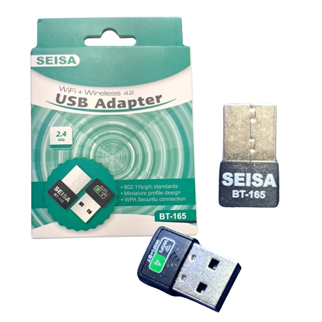 [6290132585726] Placa Wifi Usb 150 Mbps + Bluetooth V4.2 BT-165