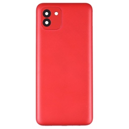 [503866] Tapa Trasera Samsung A03 Rojo