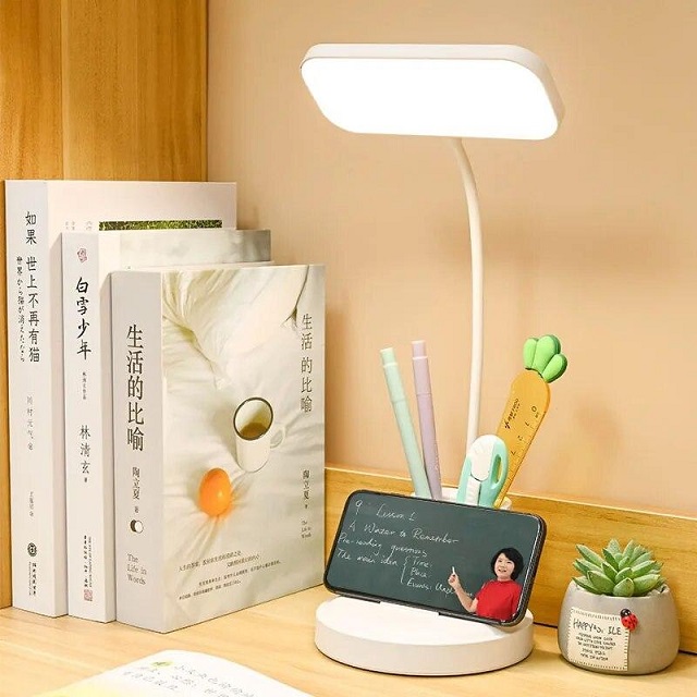 [504057 VEL-81030] Lampara de Escritorio Led Rectangular Flexible (3 modos)