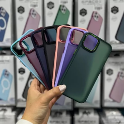 [104958] Tpu Rigido Space II Iphone 16 Pro Max Azul