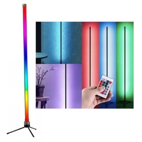[LED-83019] Luz Led Rgb Esquinero con Control 104cm