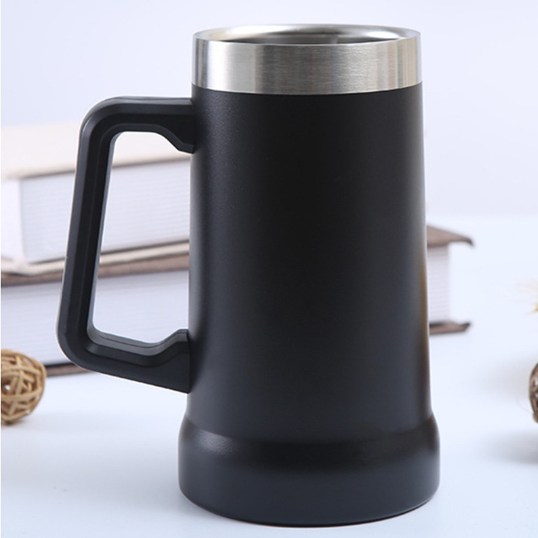 [6587451254250] Vaso Termico Cervecero 709ml (Negro)
