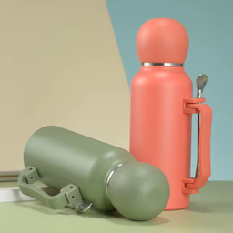 [504485] Termo con Tapa Mate y Bombilla 1.3L Verde (sin logo)