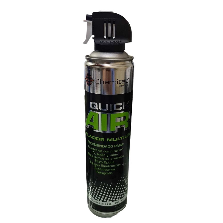 [504536] Soplador Multiuso aire comprimido Aerosol con Gatillo Quick Air 210gr inflamable