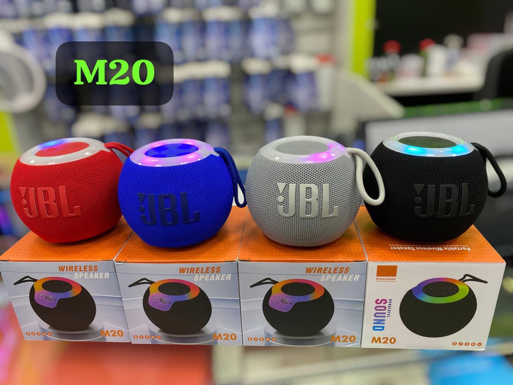 [504642] Parlante Portatil Bluetooth JBL M20 Negro (Replica)