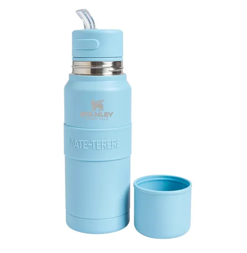 [504662] Mate Listo de Acero Exterior Engomado Stanley 1000cc Celeste