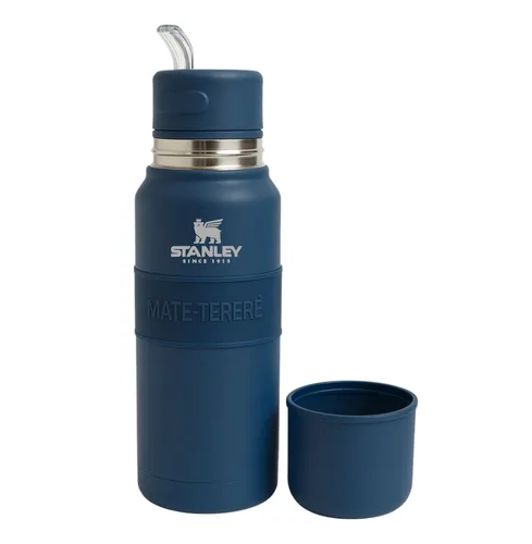 [504665] Mate Listo de Acero Exterior Engomado Stanley 1000cc Azul