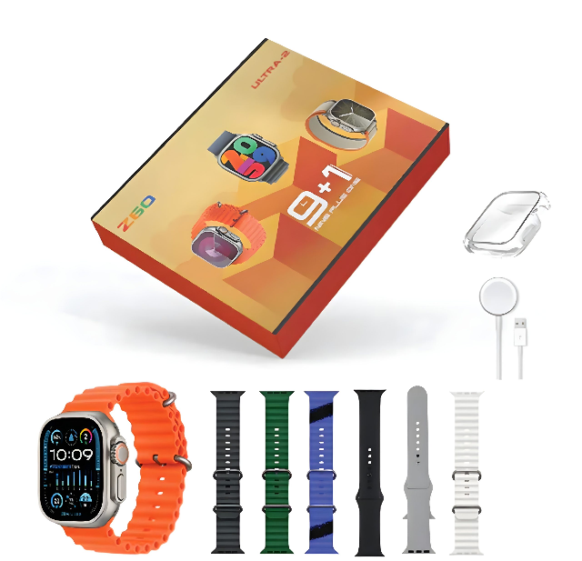[8202406020602] Reloj Inteligente Smartwatch 9 en 1 Z60 Ultra 2