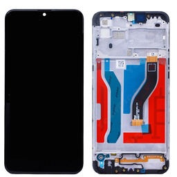 [302023] Modulo Samsung A10s con marco, buzzer, parlante, flex botones Original (RN)