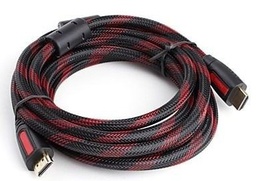 [6290132556221 VIR-1019 XC-FH3001 895829] Cable HDMI Mallado 3Mts 1.4 Doble Filtro